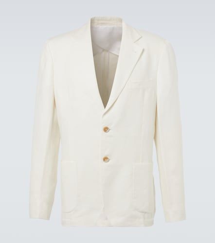 Blazer Paulo in lino - Frescobol Carioca - Modalova