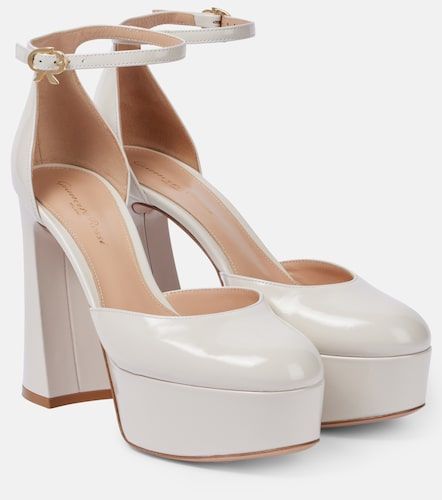 Salones con plataforma Hilary de charol - Gianvito Rossi - Modalova