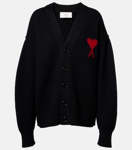 Ami de Cour virgin wool cardigan - Ami Paris - Modalova