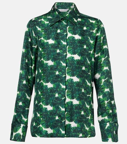 Camisa Rodesia de sarga de seda - Max Mara - Modalova