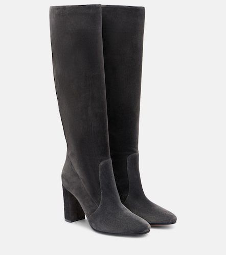 Glen 85 suede knee-high boots - Gianvito Rossi - Modalova