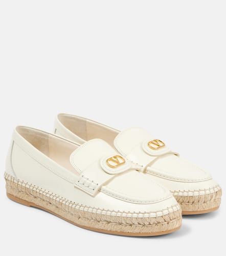 VLogo Signature leather espadrilles - Valentino Garavani - Modalova