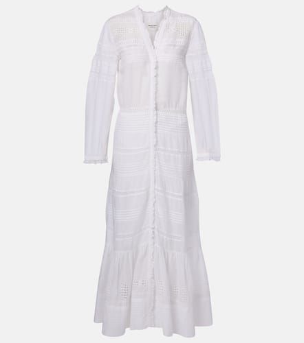 Daniva lace-trimmed cotton maxi dress - Marant Etoile - Modalova