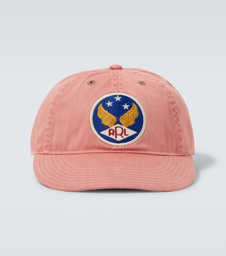 Ball patched cotton baseball cap - RRL - Modalova