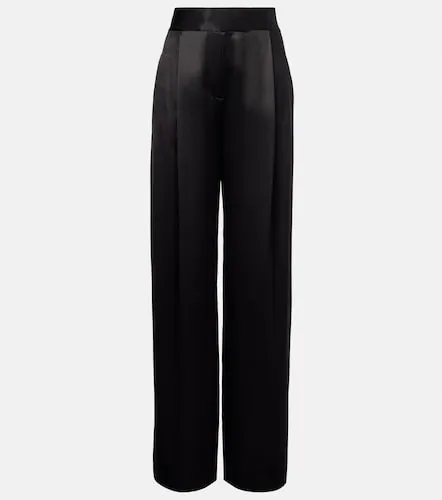 High-rise silk wide-leg pants - The Sei - Modalova