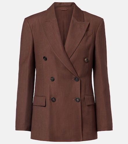 Double-breasted blazer - Brunello Cucinelli - Modalova