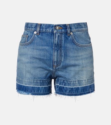Shorts de denim de tiro medio - Givenchy - Modalova