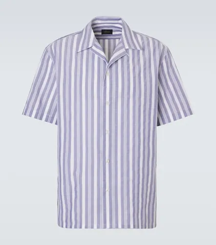 Camicia bowling in popeline di cotone a righe - Brioni - Modalova