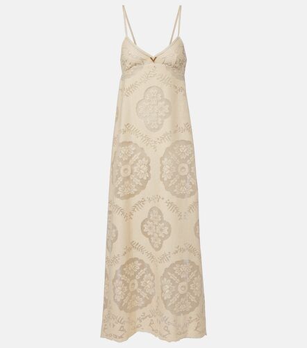Maxikleid VGold aus einem Baumwollgemisch - Valentino Garavani - Modalova