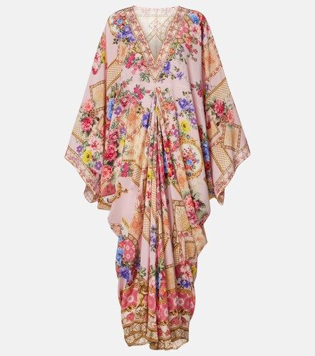 Camilla Floral silk kaftan - Camilla - Modalova