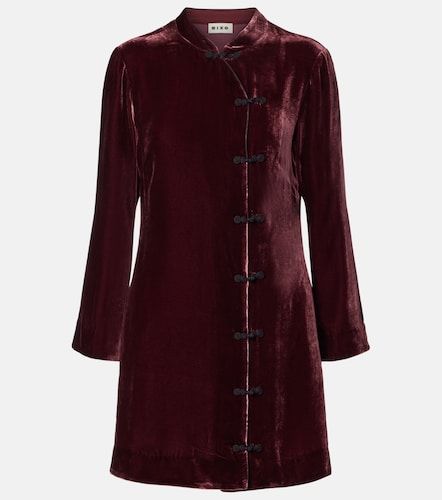 Rixo Delphina velvet minidress - Rixo - Modalova