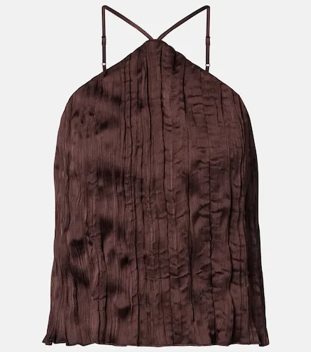 Staud Akari plisse halterneck top - Staud - Modalova