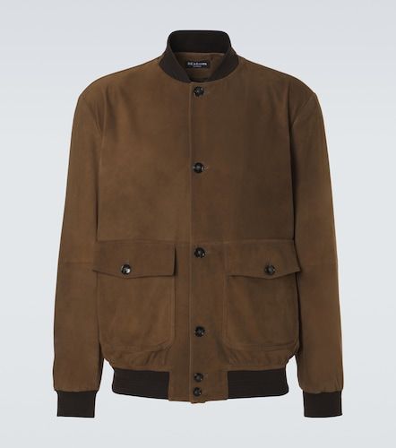 Kiton Bomber in suede - Kiton - Modalova