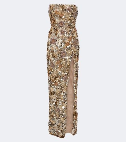Abito lungo Pepito bustier con paillettes - Rachel Gilbert - Modalova
