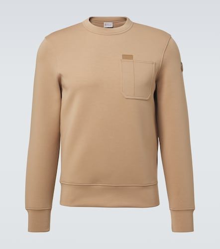 Sudadera en mezcla de algodón - Moncler - Modalova