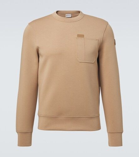 Sudadera en mezcla de algodón - Moncler - Modalova