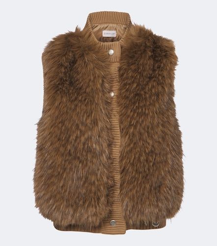 Moncler Wool-lined down vest - Moncler - Modalova
