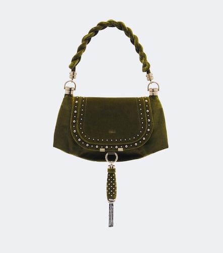 Chloé Borsa a spalla Marcie Foulard Small in velluto - Chloe - Modalova