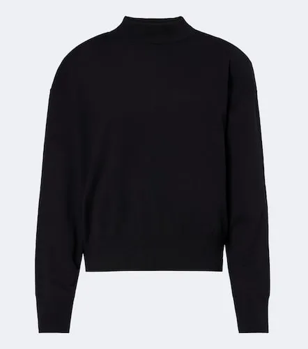 Rue wool-blend mockneck sweater - The Frankie Shop - Modalova
