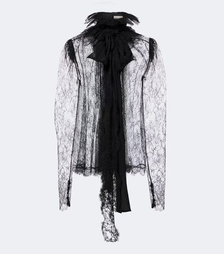 Khaite Bonnie sheer lace blouse - Khaite - Modalova