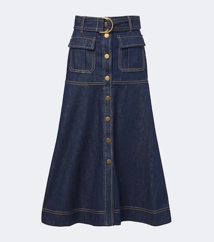 Zimmermann Midirock aus Denim - Zimmermann - Modalova