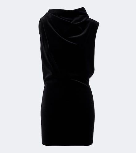 Vestido corto Astor de terciopelo de algodón - Khaite - Modalova