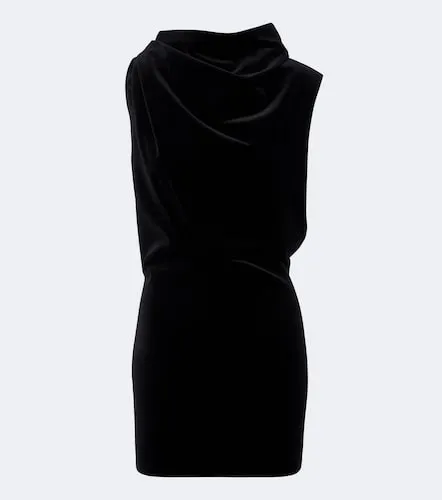 Vestido corto Astor de terciopelo de algodón - Khaite - Modalova