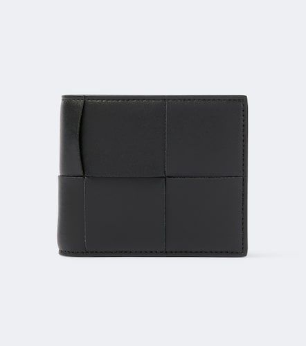 Intreccio leather wallet - Bottega Veneta - Modalova