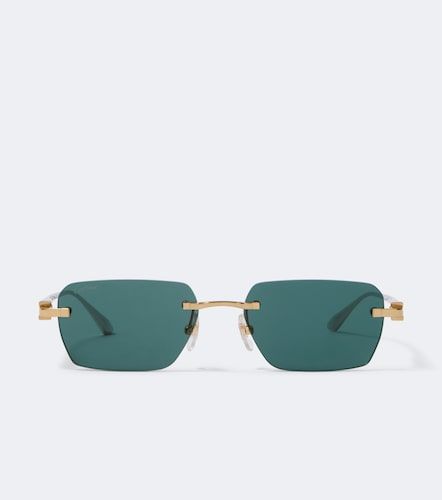 Signature C rectangular sunglasses - Cartier Eyewear Collection - Modalova