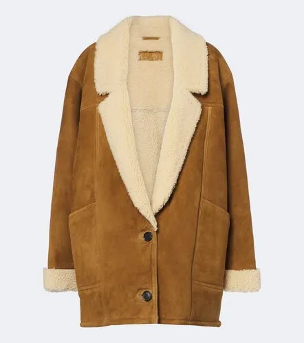 Noelle shearling-lined suede coat - Nili Lotan - Modalova