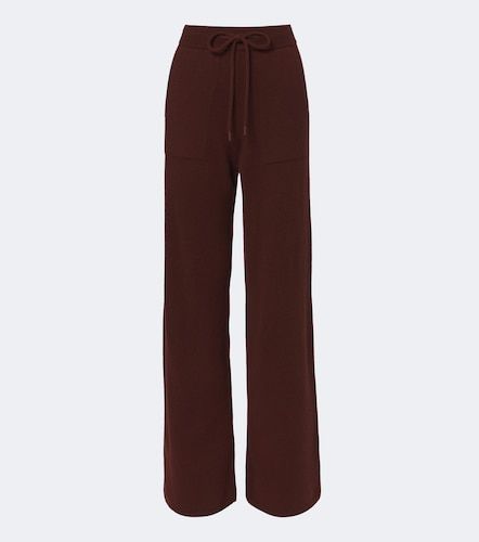 Pantaloni in cashmere a gamba larga - Max Mara - Modalova