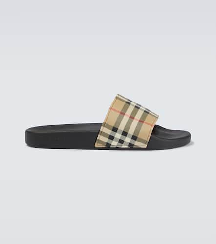 Burberry Vintage checked slides - Burberry - Modalova