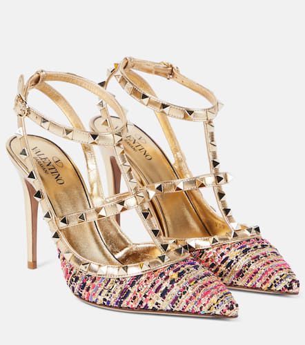 Rockstud tweed pumps - Valentino Garavani - Modalova