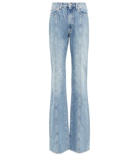 High-Rise Flared Jeans mit Bahnen - Alessandra Rich - Modalova