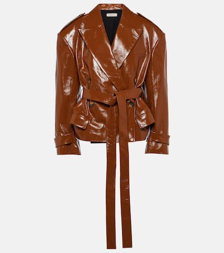 The Mannei Rioni leather blazer - The Mannei - Modalova