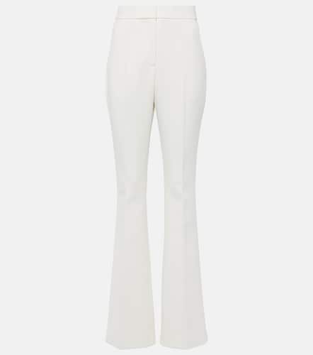 Bridal Evelyn mid-rise crÃªpe bootcut pants - Rebecca Vallance - Modalova