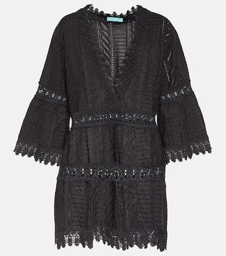 Victoria embroidered cotton minidress - Melissa Odabash - Modalova