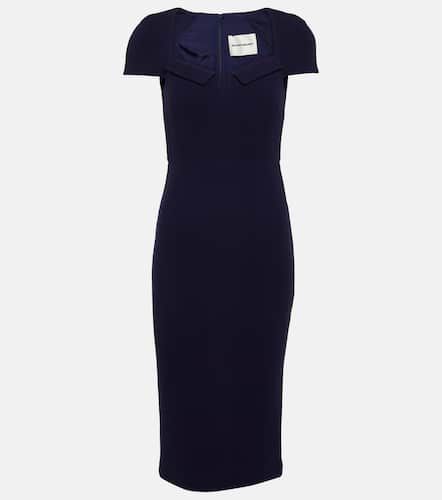 Vestido midi de crepé de lana - Roland Mouret - Modalova