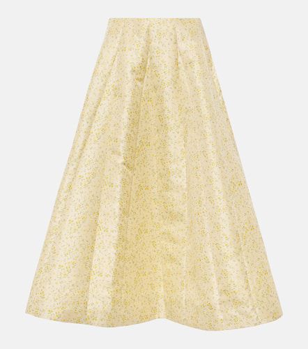 Marjorie floral brocade midi skirt - Markarian - Modalova