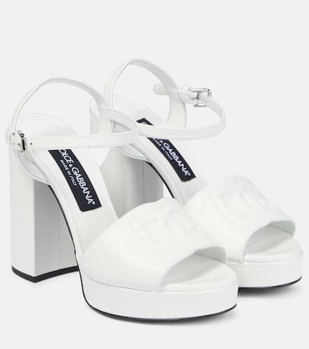 Dolce&Gabbana DG leather sandals - Dolce&Gabbana - Modalova