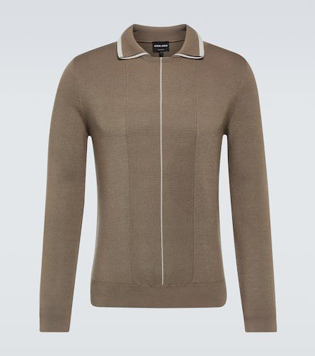 Giorgio Armani Wool polo top - Giorgio Armani - Modalova