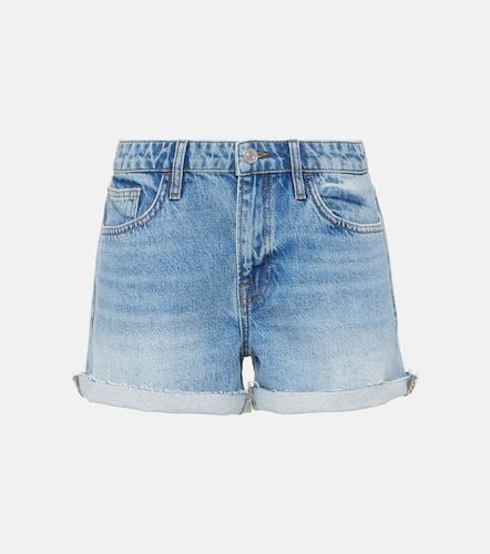 Le Grand GarÃ§on high-rise denim shorts - Frame - Modalova