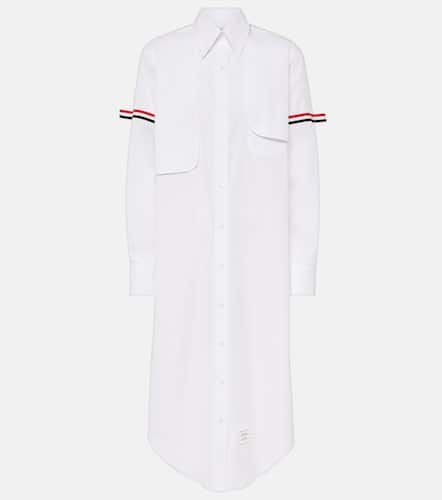 RWB Stripe cotton shirt dress - Thom Browne - Modalova