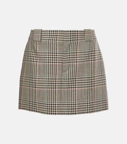 ChloÃ© Checked wool miniskirt - Chloe - Modalova