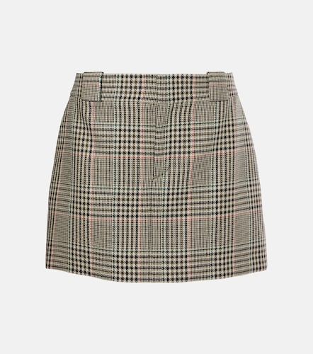Chloe Checked wool miniskirt - Chloe - Modalova