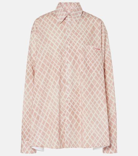 Marni Checked cotton poplin shirt - Marni - Modalova