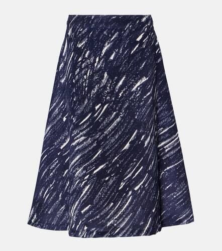 Marni Printed denim midi skirt - Marni - Modalova