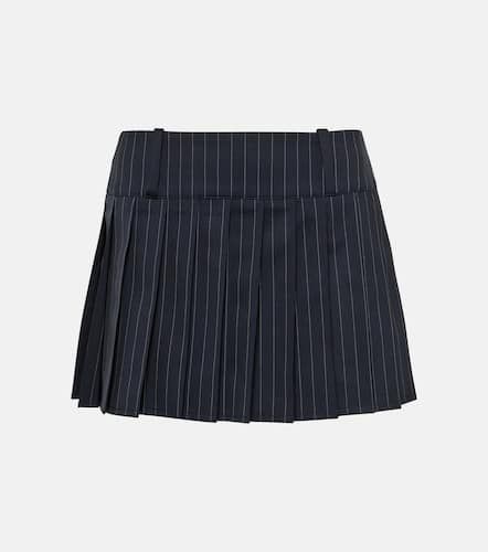 Vetements Pinstriped wool miniskirt - Vetements - Modalova