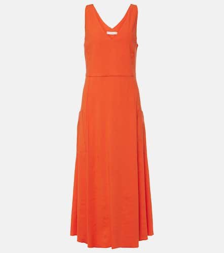 Vince Linen-blend midi dress - Vince - Modalova