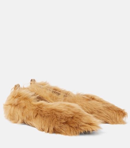 Bailarinas Eva de shearling - The Attico - Modalova